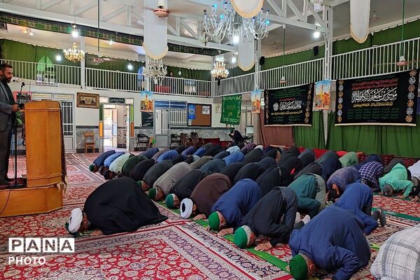 اقامه نماز عبادی سیاسی جمعه در نخستین روز از ماه محرم، مسجد جامع شهر بار