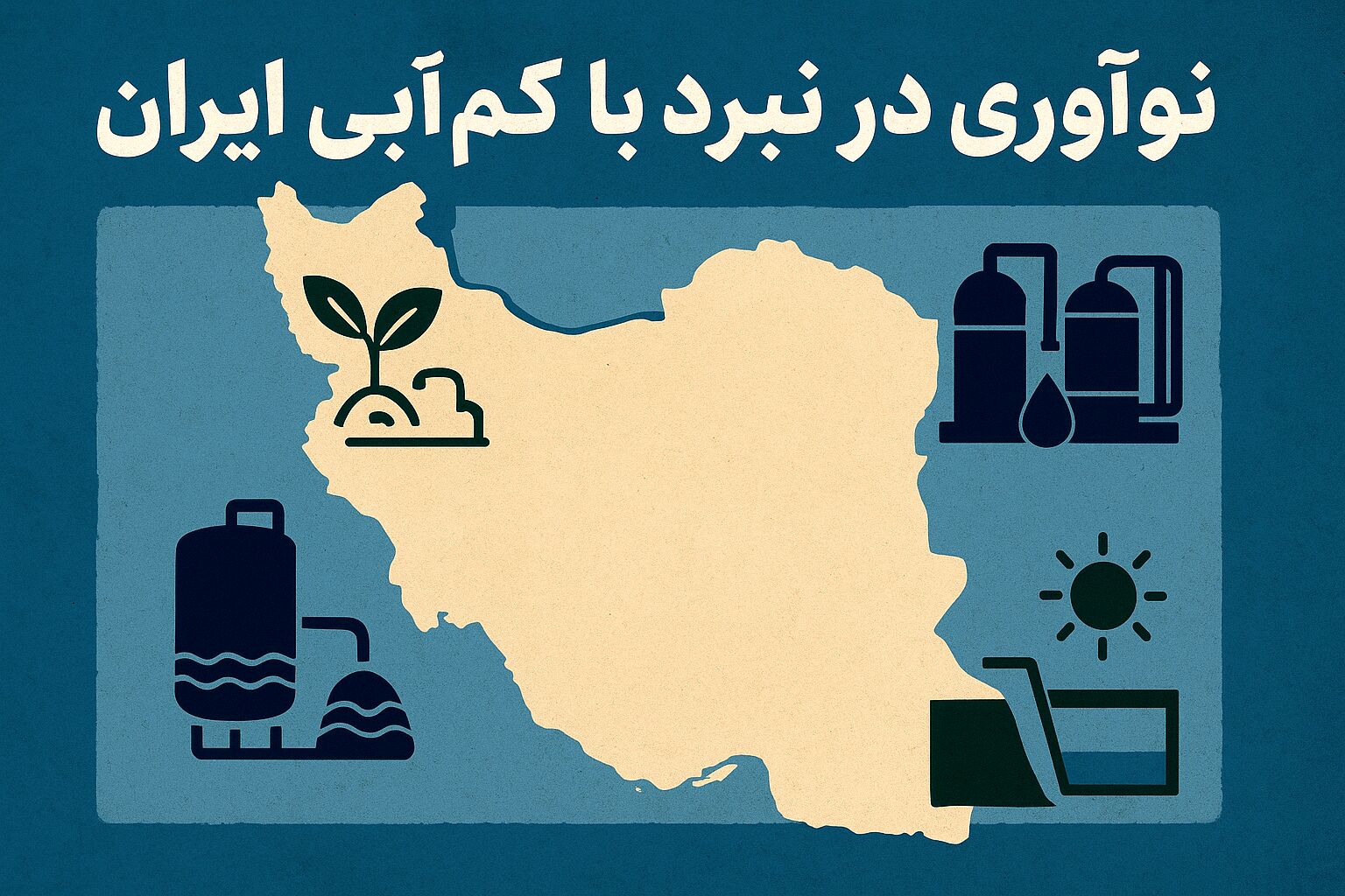 نوآوری در نبرد با کم‌آبی ایران