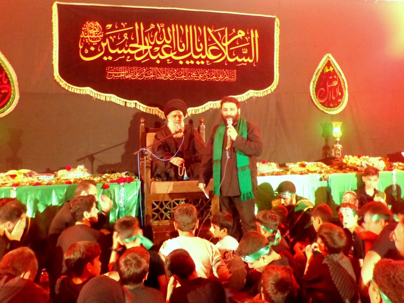 مراسم عزاداری حضرت رقیه (س) در هیات مهندسین بقیع شریف قم