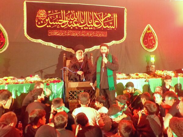 مراسم عزاداری حضرت رقیه (س) در هیات مهندسین بقیع شریف قم