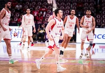 تیم ملی بسکتبال با غلبه بر ژاپن در کاپ آسیا صدرنشین شد