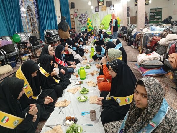 برگزاری مراسم اعتکاف در مسجد اعظم دارالقرآن امام خمینی نیشابور 