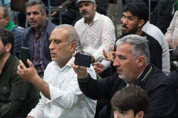 مراسم چهلم شهدای فتنه آمریکایی، صهیونیستی در امامزاده سید نصرالله یزد