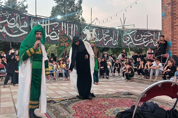 تعزیه‌خوانی دهه دوم محرم در بهارستان‌۲