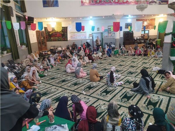  اعتکاف دانش‌آموزی در شهرستان فریمان