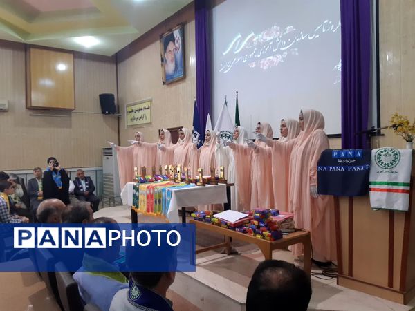 مراسم سالروز تأسیس سازمان دانش‌آموزی در مازندران