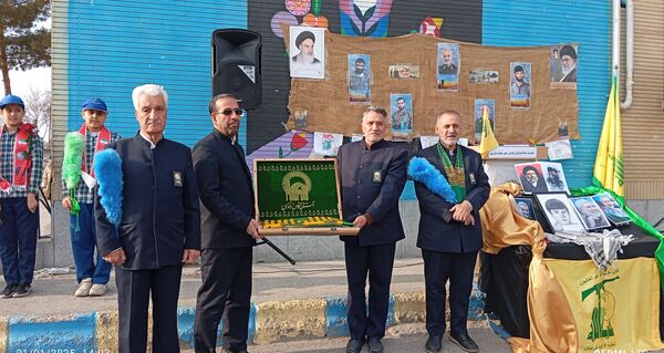 آیین نمادین زنگ مقاومت و بزرگداشت پنجمین سالروز شهادت سردار شهید حاج قاسم سلیمانی