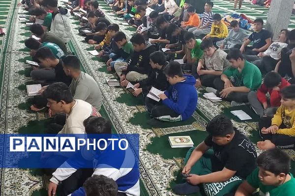 اعتکاف دانش‌آموزی؛ جلوه‌ای از معنویت در پیشوا