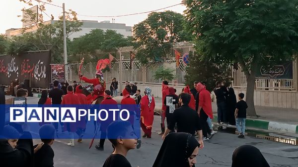 برپایی هیئت عزاداری بمناسبت عاشورای حسینی در شهرستان خلیل آباد