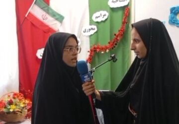 افتتاحیه مسابقات «درس‌هایی از قرآن» در شهرستان درمیان
