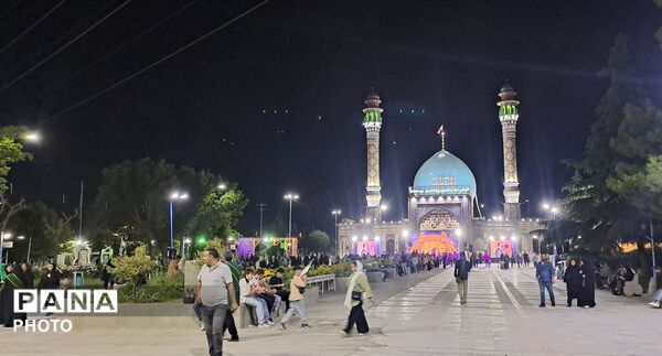 فریاد استقلال مردم کرج در جوار امامزاده طاهر (ع)