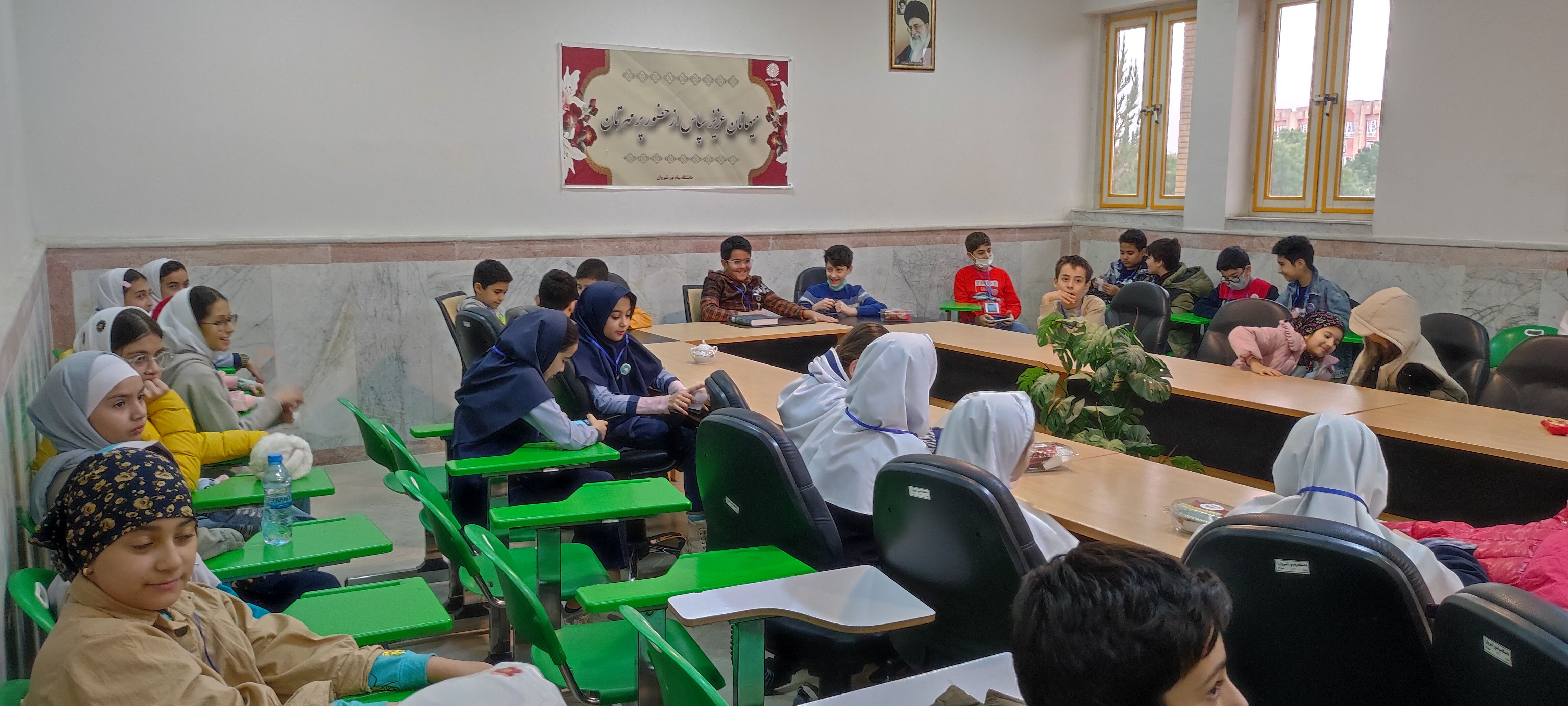 برگزاری کلاس شاهنامه خوانی در دانشگاه پیام نور شهرستان شیروان