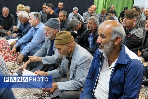 مراسم شهادت رئیس جمهور شهید سید ابراهیم رئیسی در شهر درق 