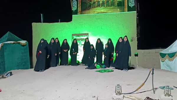شام غریبان در  میدان منطقه سرولایت روستای سلطان آباد 