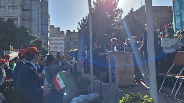 آیین بازگشایی مدارس در دبیرستان ماندگار البرز، با حضور مقامات ارشد کشور