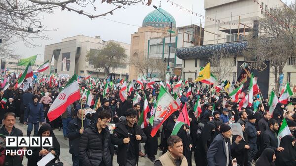  راهپیمایی روز جهانی قدس در مشهد مقدس 