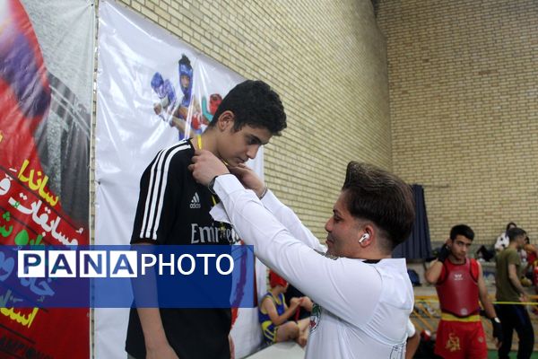 برگزاری مسابقات قهرمانی ووشو استان‌ البرز 