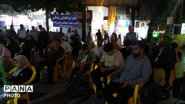 کافه گفتگو در نود و دومین  شب از اجتماعات مردمی 