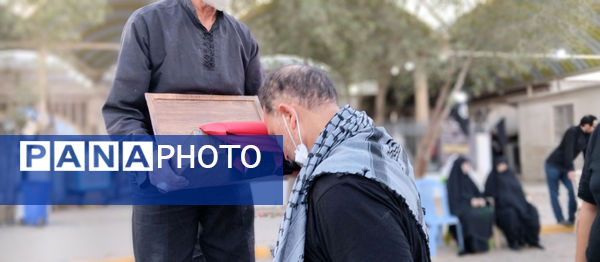 کودکان در پیاده‌روی نجف تا کربلا