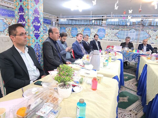 جلسه ستاد امور شاهد آموزش و پرورش ناحیه یک کرج  