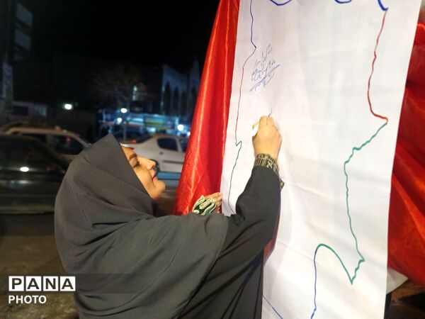 سومین شب از برپایی موکب شهدای فرهنگی و دانش‌آموزی در کردکوی 