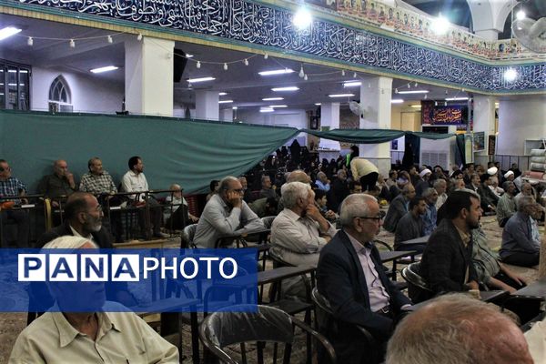 مراسم گرامیداشت شهید «مصطفی نبی لو»