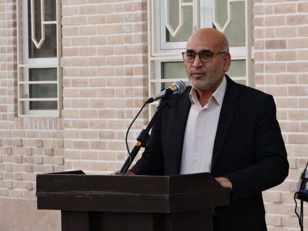 افتتاح هنرستان نساجی شهید ابراهیمی در یزد