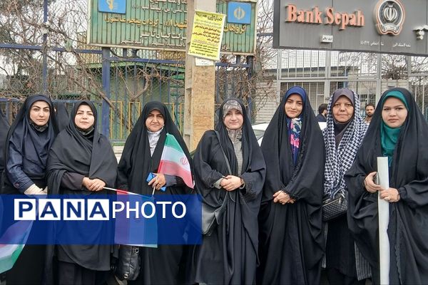 حضور مردم چهاردانگه در جشن چهل و هفتمین سالگرد شکوهمند انقلاب اسلامی