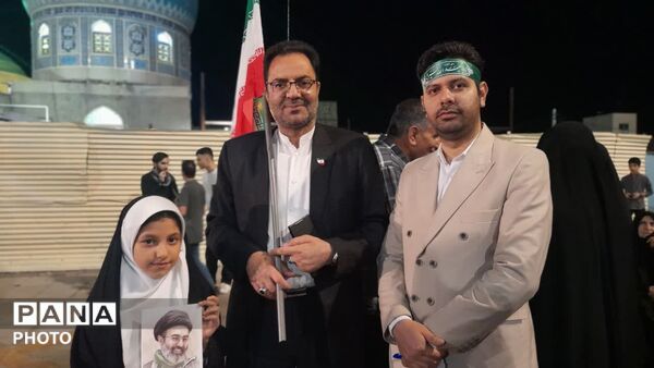 حضور حماسی مدارس قم در تجمعات شبانه آستان مقدس امامزاده موسی مبرقع(ع)