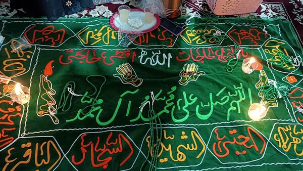 مراسم شام غریبان در گلزار شهدای یاسوج