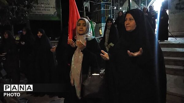 تجمع در آرامگاه بانو بی بی شطیطه شهرستان نیشابور