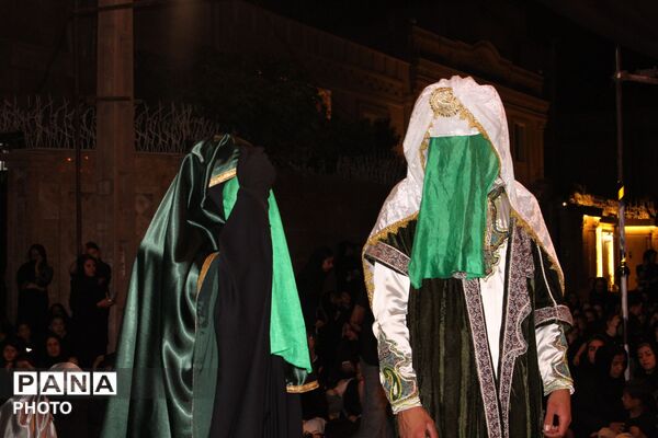 شکوه حماسه عاشورا در اجرای تئاتر شهادت حضرت امام حسین(ع) در نظرآباد
