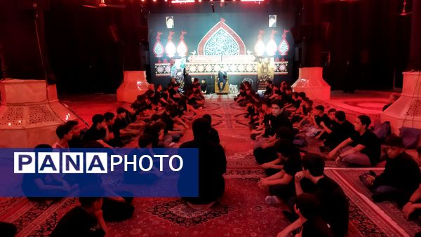 سوگواره احلی من العسل با حضور دانش آموزان اسلامشهری