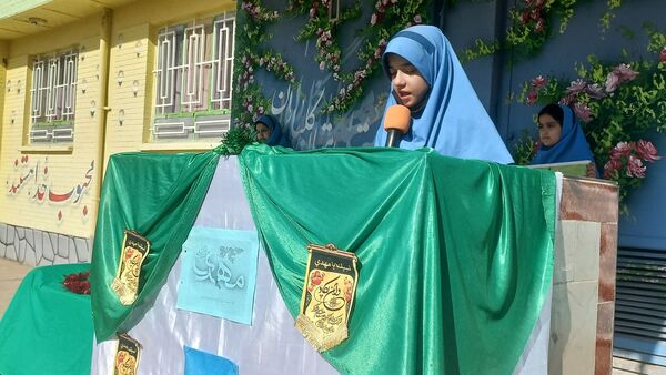 جشن میلاد امام مهدی عج در آموزشگاه فرهنگ شهرستان خلیل آباد