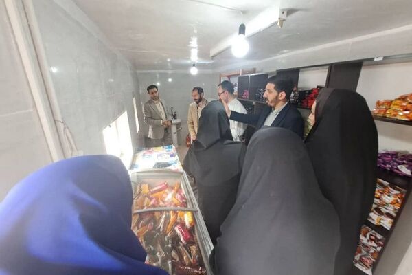 افتتاحیه پایگاه استاندارد تغذیه سالم مدرسه فتح