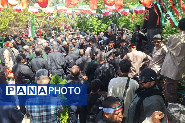 مراسم تشییع پیکر سردار شهید غلامحسین غیب پرور