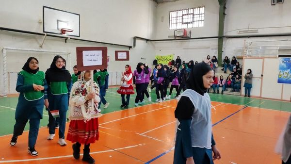 افتتاحیه مسابقات جام اقتدار فوتسال در سالن ۱۳ آبان شهرستان شیروان 