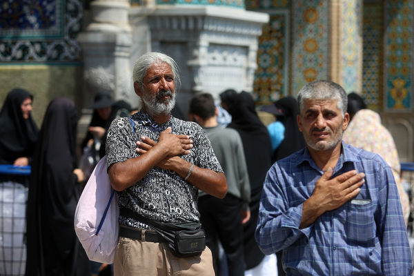 عزاداری سالروز شهادت امام حسن مجتبی(ع) در حرم حضرت معصومه(س)