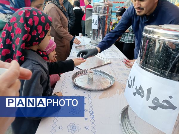 جشن خیابانی میلاد بقیة الله الاعظم (عج) در شهرستان نیشابور