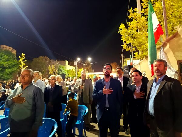 گرامیداشت ۲۲ شهید محله فردوسی با تجلی وحدت مردم و مسئولان خلیل آباد 
