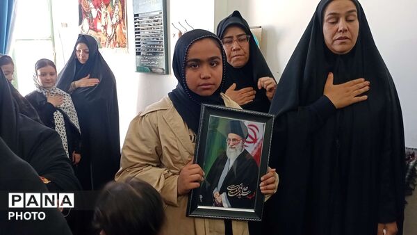 مراسم اربعین قائد امت در روستای نقاب خلیل آباد