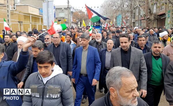 راهپیمایی پرشکوه روز قدس در اسدآباد