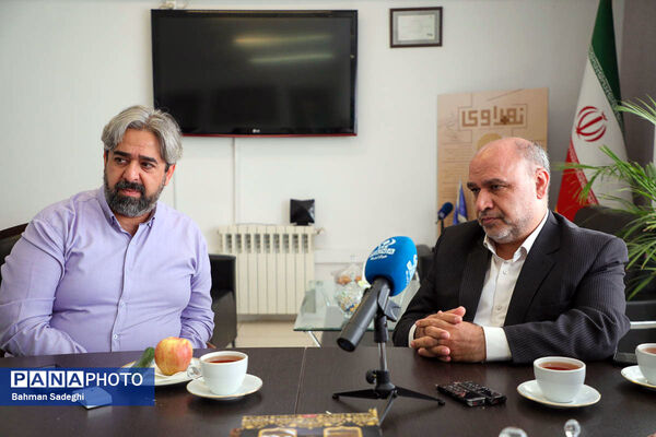 دیدار معاون توسعه مشارکت های مردمی کمیته امداد با مدیرعامل خبرگزاری پانا
