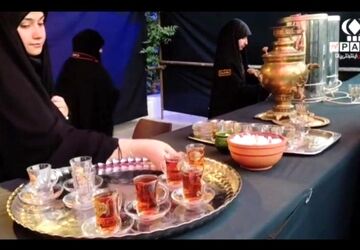 هیئت عزاداری «ریحانة الحرم» ویژه اعضای سازمان دانش‌آموزی قم