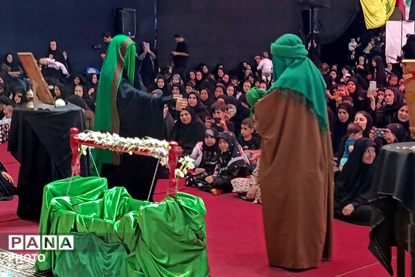گهواره‌های سبز در سوگ کربلا؛ همایش شیرخوارگان حسینی در بجنورد/2 