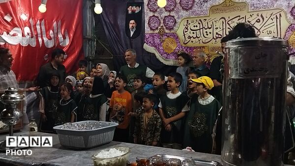 موکب خیمه العباس در شب صد و هشتادم 