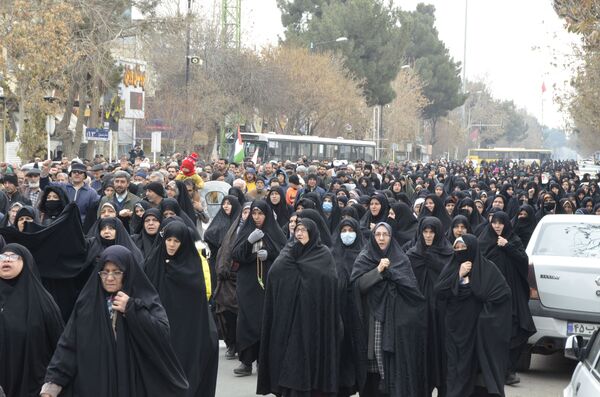 راهپیمایی جمعه نصر در نیشابور