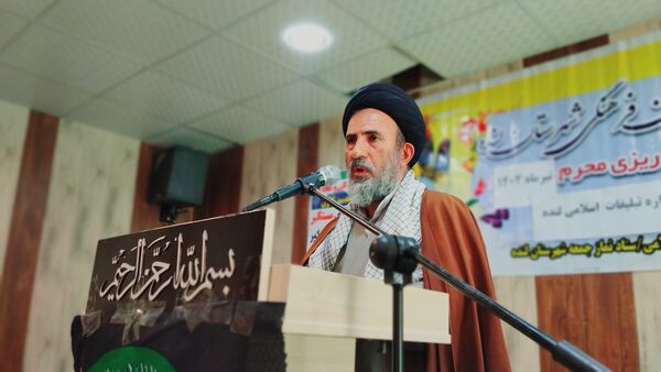 نشست مبلغان‌ و هیات‌های عزاداری شهرستان لنده در آستانه ماه محرم