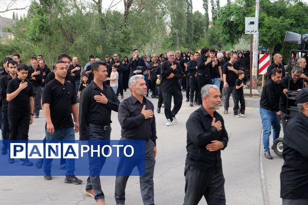 عزاداری مردم شهرستان کوثر در اولین روز ماه محرم