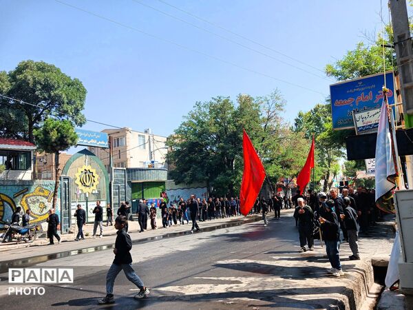 پیاده روی جاماندگان اربعین در باخرز